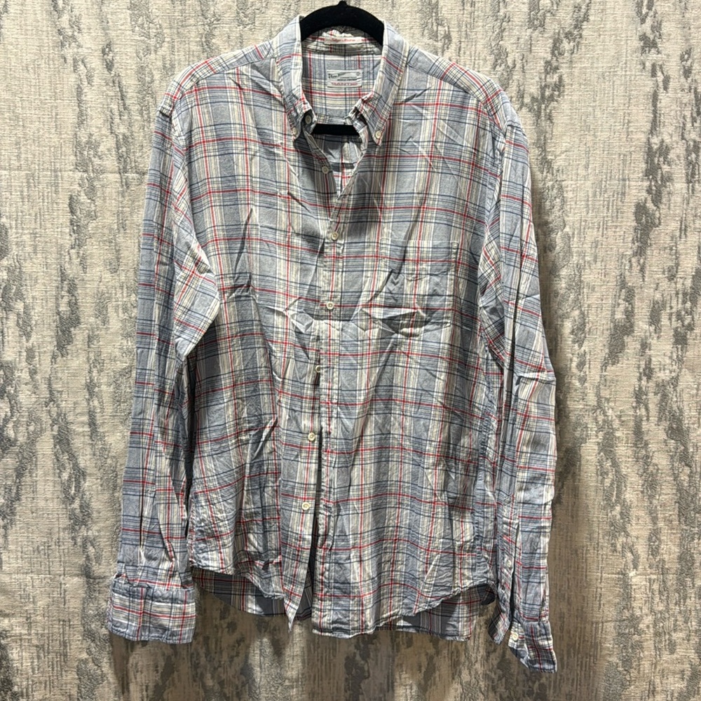 Gant Indigo Madras shirt
